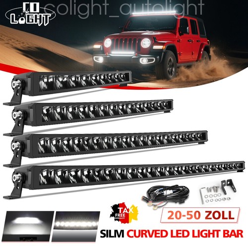 Curved led light bar 50 - led, 20-50