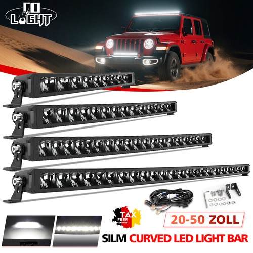 Curved led light bar 50 - light, 20-50
