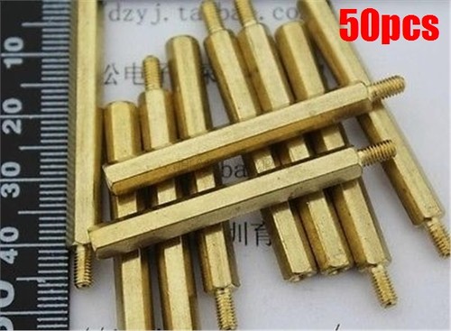 50pcs brass standoff spacer - 50pcs,
