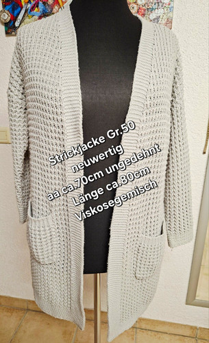 Damen strickjacke 50 - strickjacke, gr.