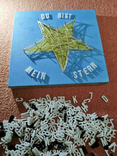 Buchstaben set plastisch - 36,