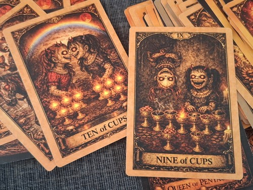 Demon dolls karten tarot - dolls,