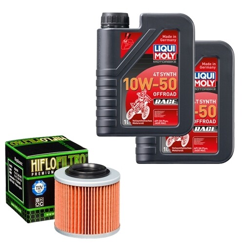 Hiflo ölfilter set 10w 50 - set, lm