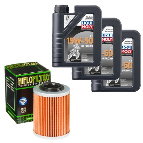 Hiflo ölfilter set 15w - Ölfilter,